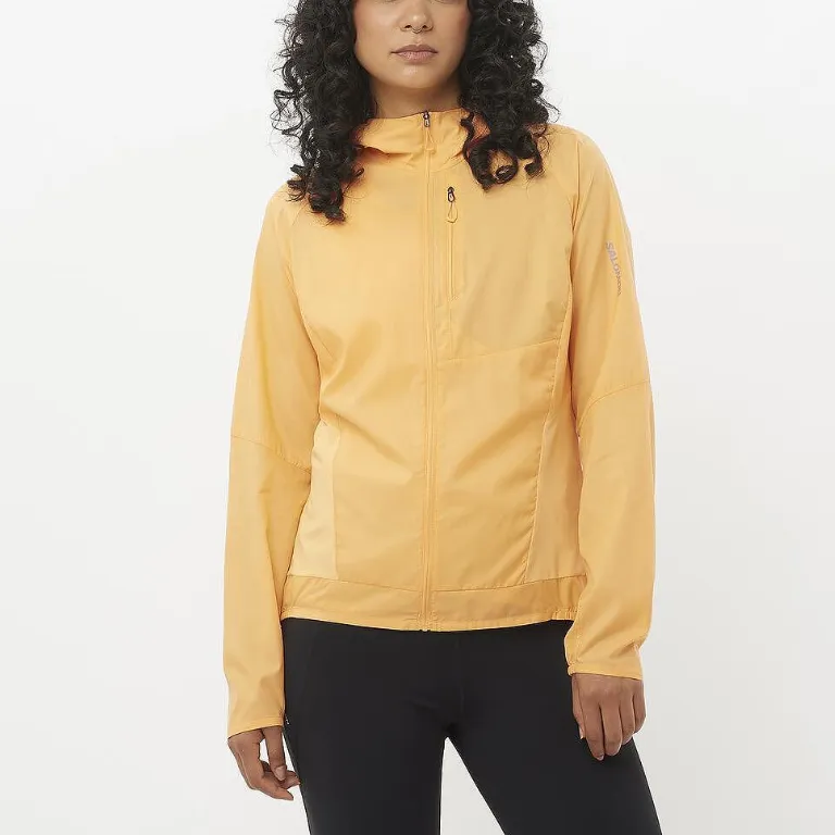 SALOMON BONATTI CROSS WIND Jacket Women's Warm Apricot-2