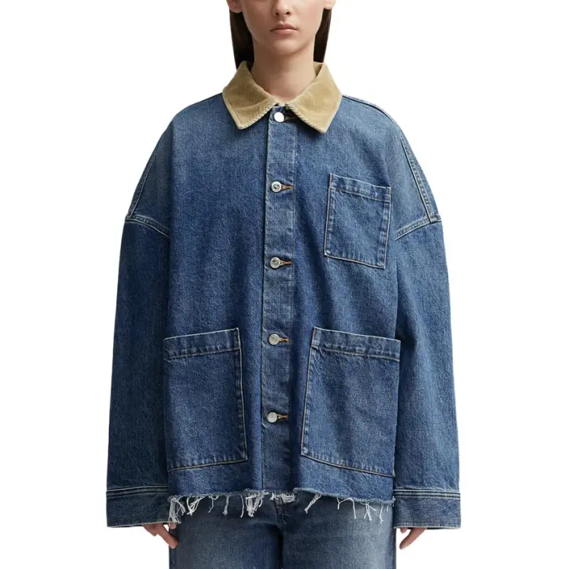 A.P.C x JW Anderson FW23 Denim Jacket Unisex Blue-2