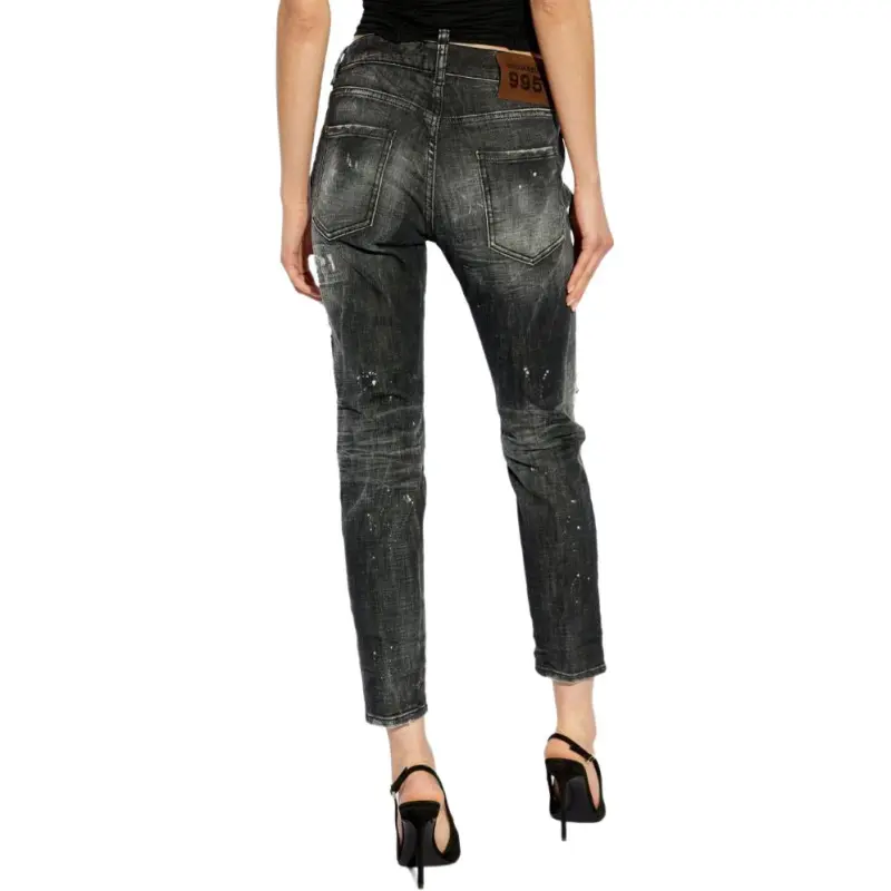 DSQUARED 2 Distressed Skinny Jeans-3
