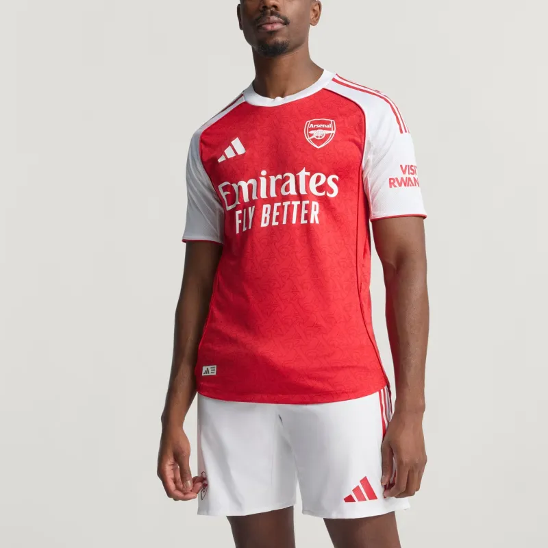 Adidas Free Shipping With AdiClub Arsenal 25/26 Home Authentic Jersey-4