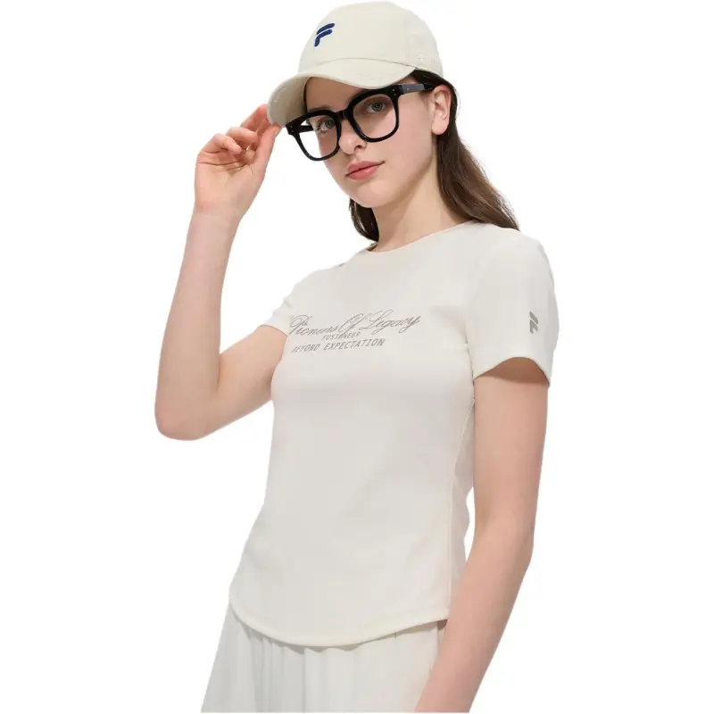 FILA FUSION FUSIONEERFUSION LIFE T Shirt Women's Cloud White WT-2