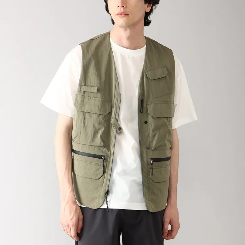 Columbia Log Rive Vest Men's Green-2