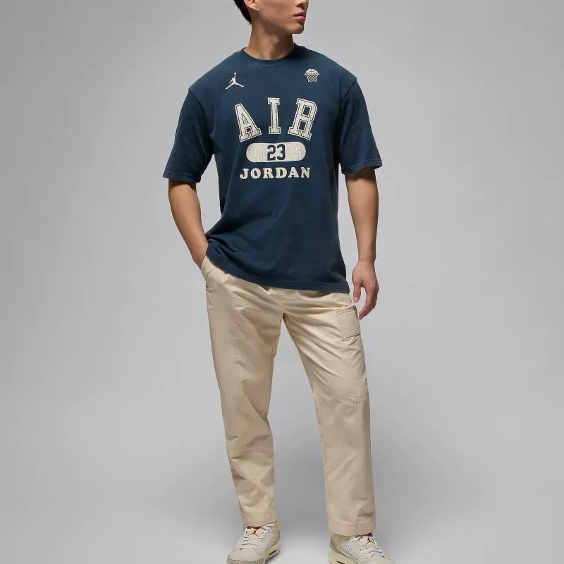 Jordan GREATNESS 1985 T-Shirt Men's Armory Marine Blue-2