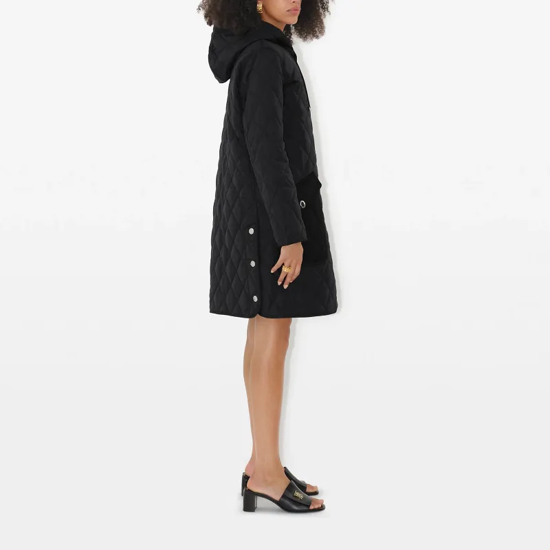 Burberry Quilted Hooded Jacket-4