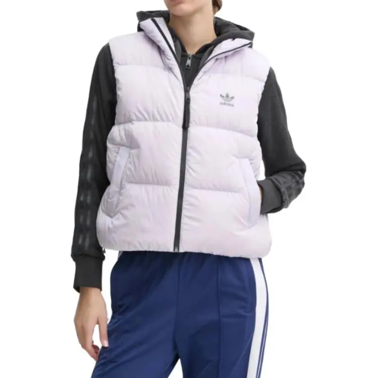 Adidas Clothing Vests Women's Purple-3
