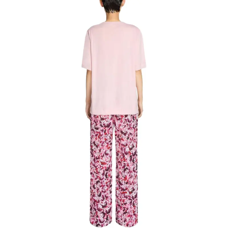 DRIES VAN NOTEN Graphic print Trousers-2