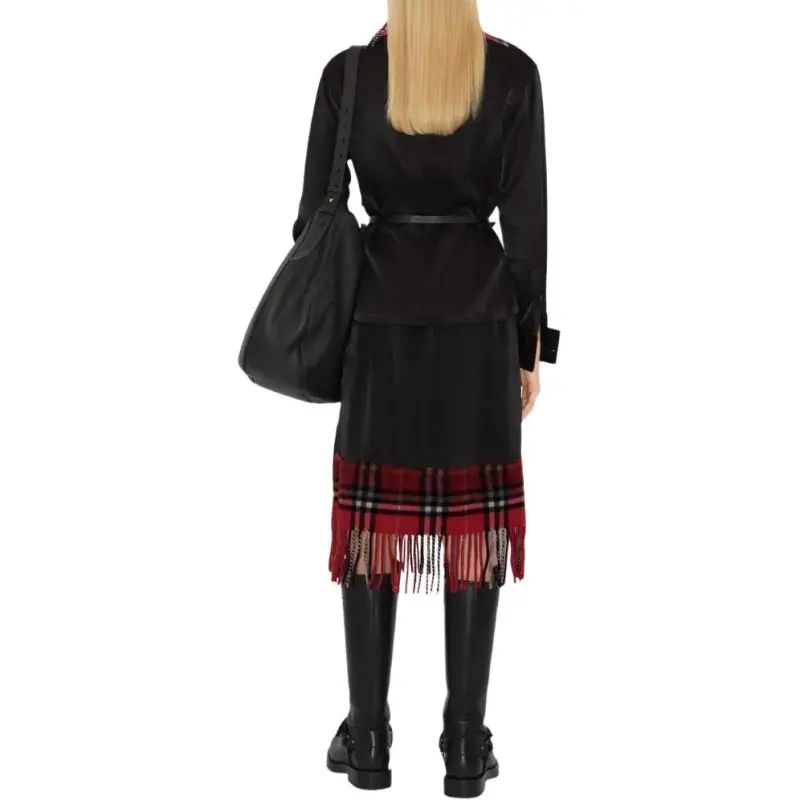Burberry Attached scarf Top-2