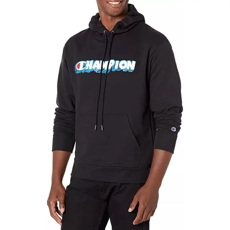 Champion Sweatshirts Unisex Black-2