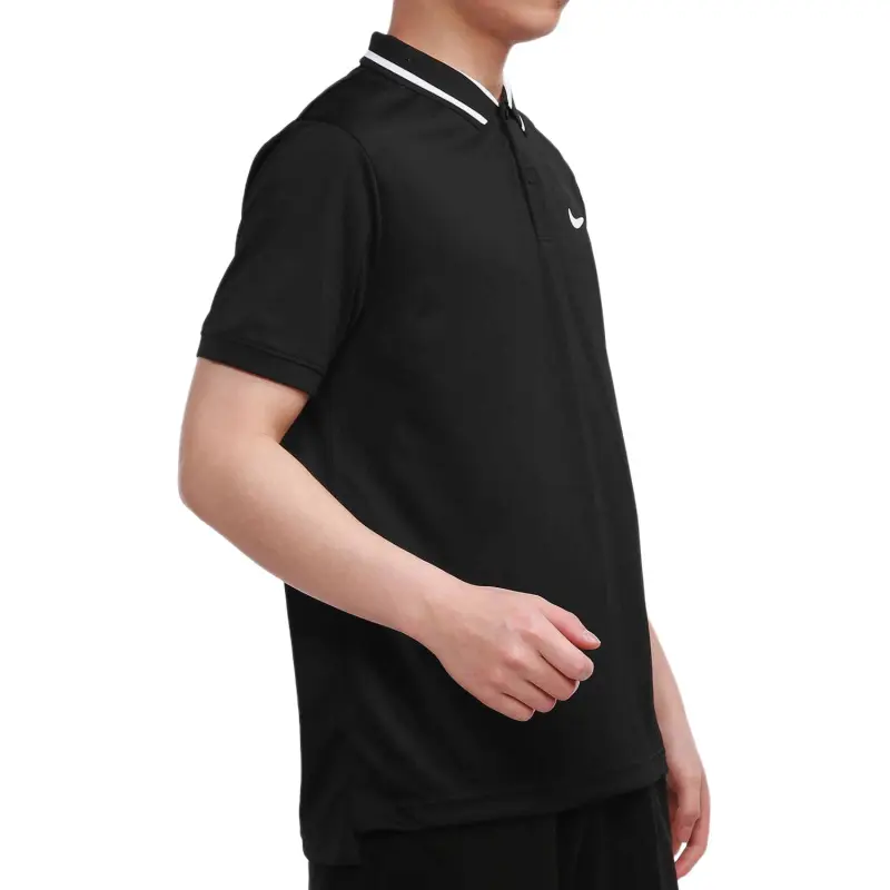Nike Polo Shirts Men Black-2