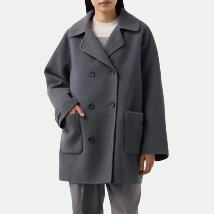 UNIQLO Comptoir Des Cotonniers Collaboration Coats Women's Gray-2