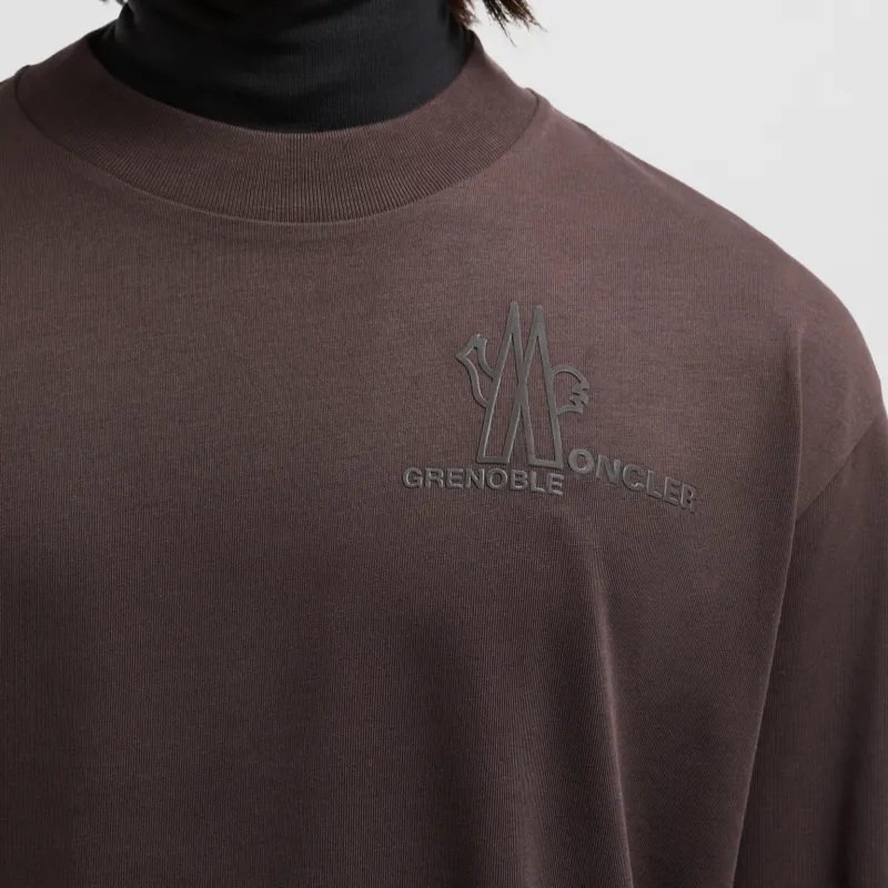 Moncler Logo Detailed Long Sleeved T Shirt-4