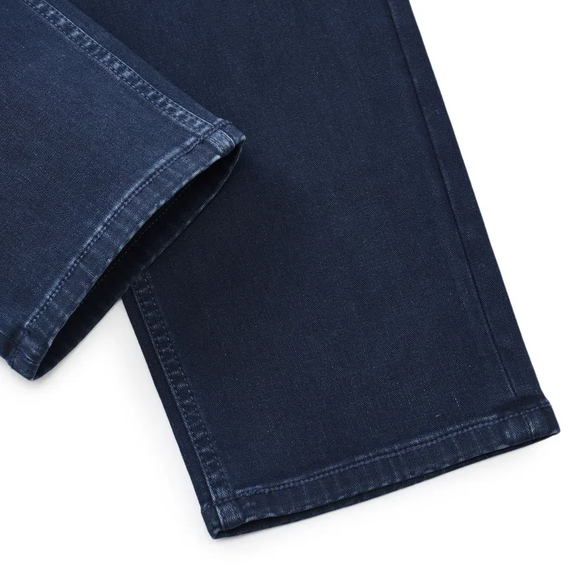Jiumuwang Men's Pants Expert FW24 Jeans Men's Deep Blue-3