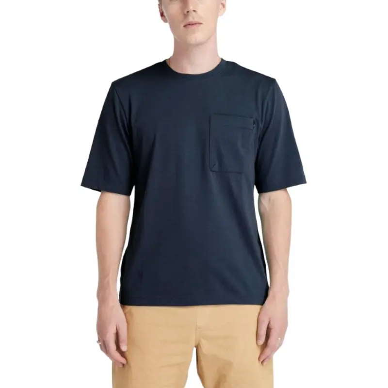 Timberland T Shirt Men's Dark Sapphire-2