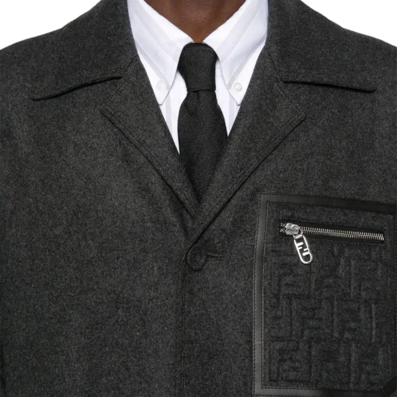FENDI Felted Coat-8