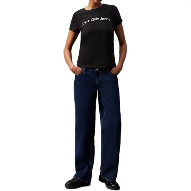 CALVIN KLEIN T Shirt Women's Black-2