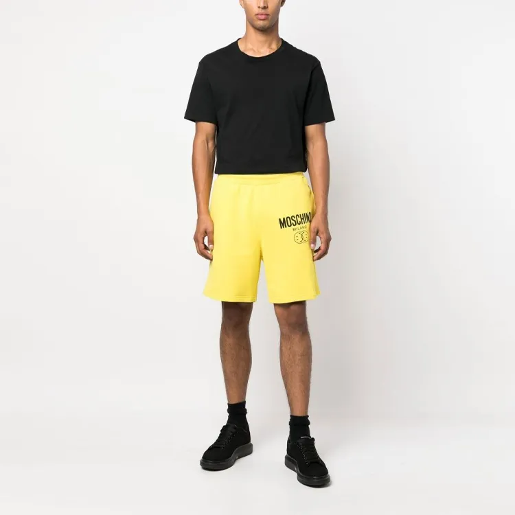 MOSCHINO Logo Printed Bermuda Shorts-1