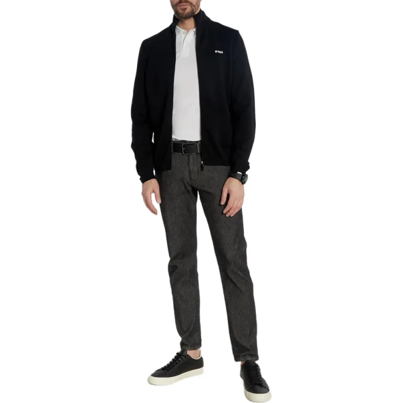 HUGO BOSS Logo print High neck Jumper-4