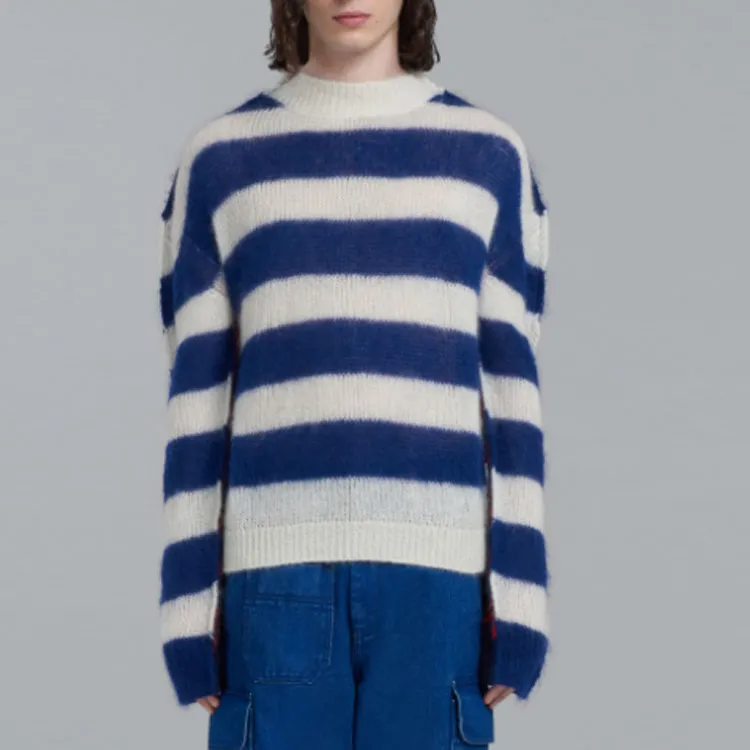 MARNI Sweaters Men Blue-3