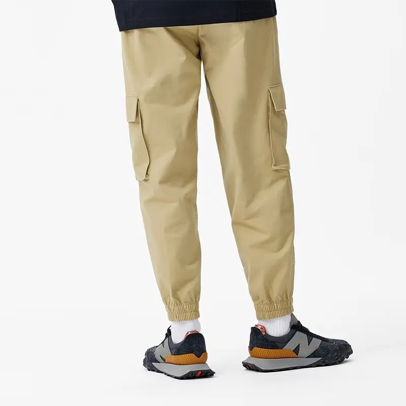 New Balance Sports Pants Men Khaki-3