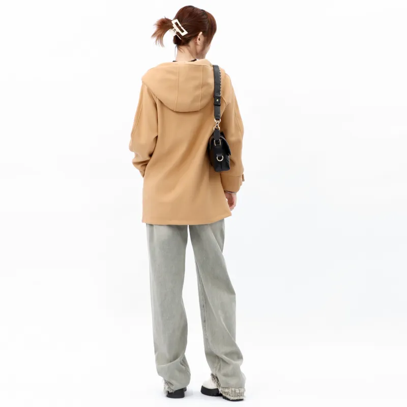 OTA Pu Small Square Bag Crossbody Bag Shoulder Bag Handbag Large Size Women's Black-3