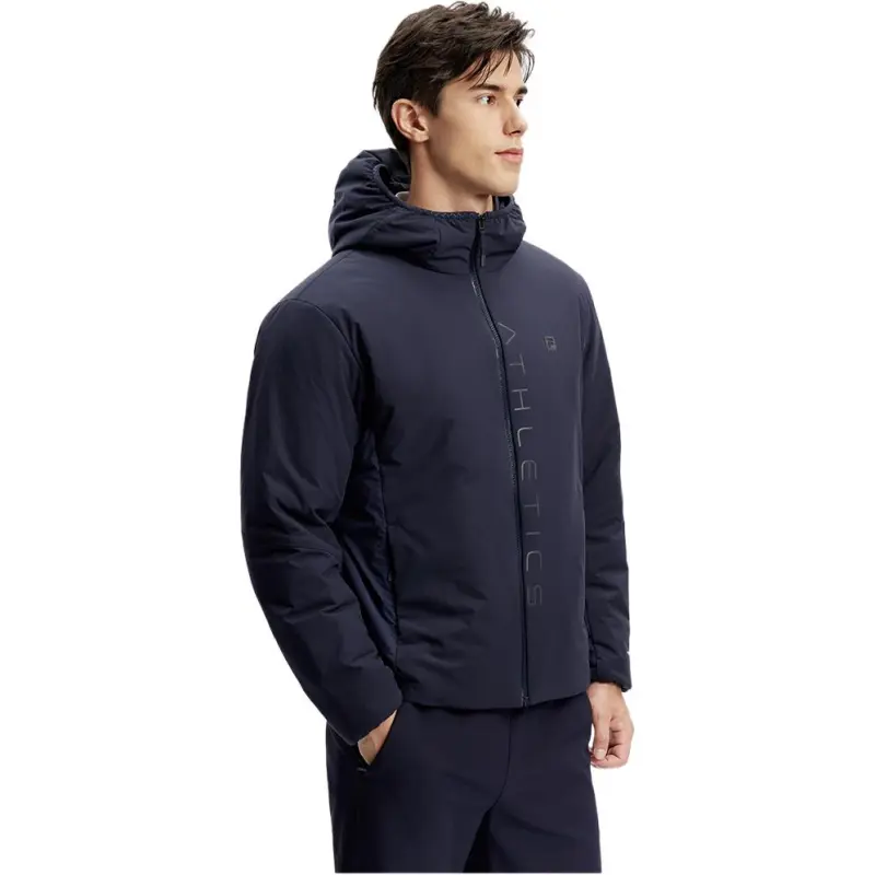 FILA Puffer Jacket Men's Royal Blue-3