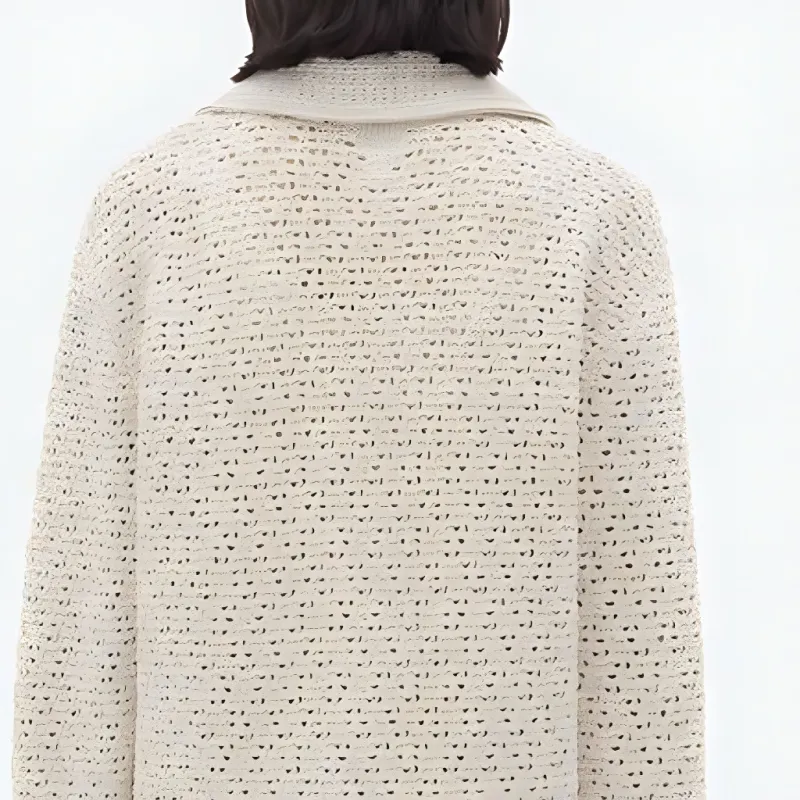 Bottega Veneta Crochet Knitted Shirt-5