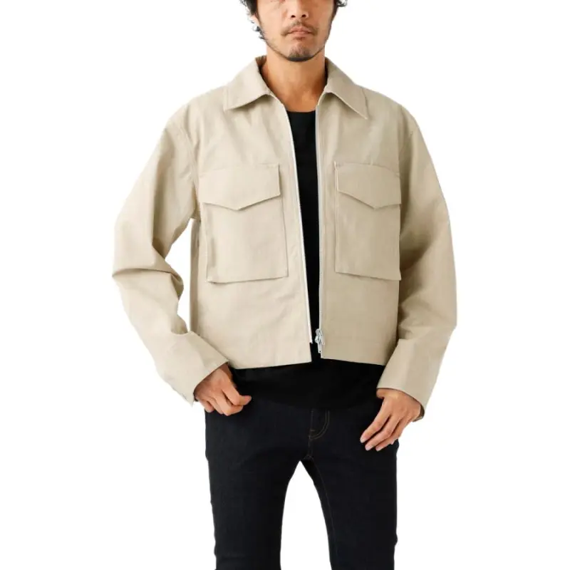 JIL SANDER Jackets Coats Men's Beige-2