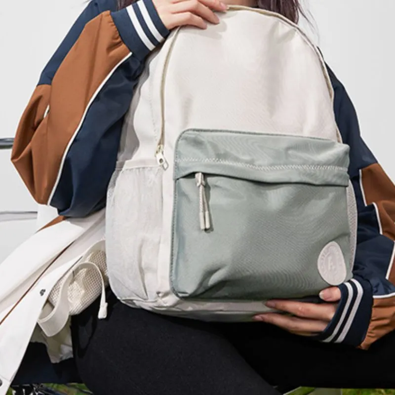 Anta Life Collection 600D*600D78T/PU Double Coated Backpack Regular Unisex Light Smoke Gray-3