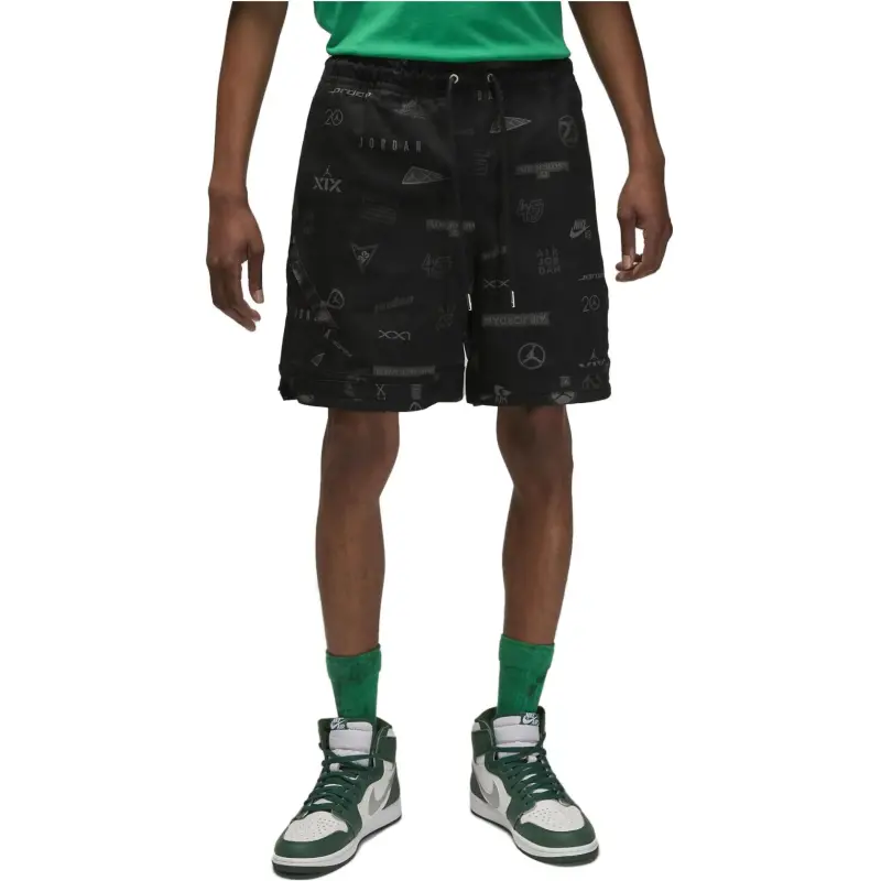 JORDAN Flight Casual Shorts Men Black-2