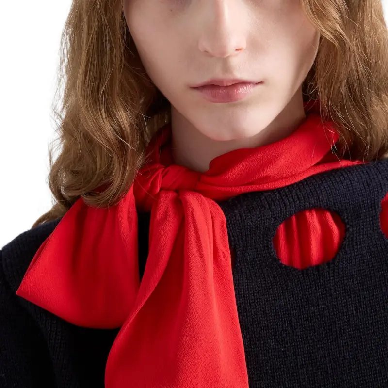 PRADA Cotton Boat neck Sweater-4