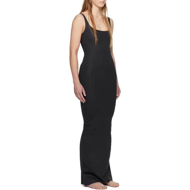 SKIMS Slip Dresses Women's Black-1
