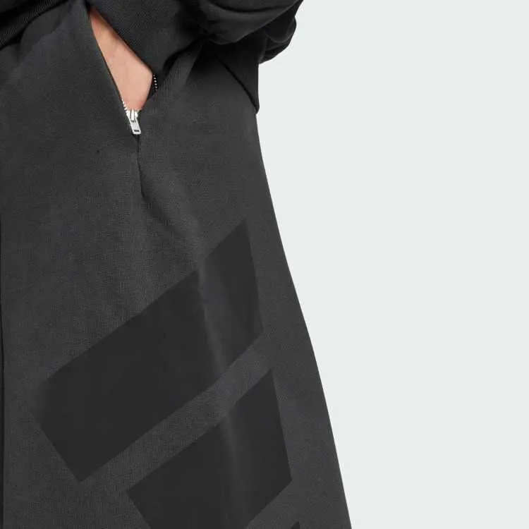 Adidas Knitted Sports Pants Men's Black-5