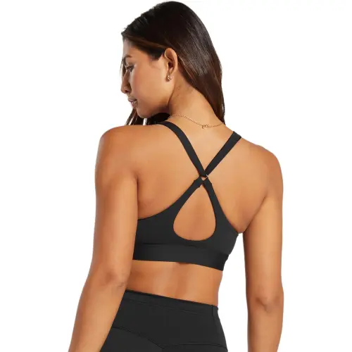 GYMSHARK Peek A Boo Sports Underwear Women's Black