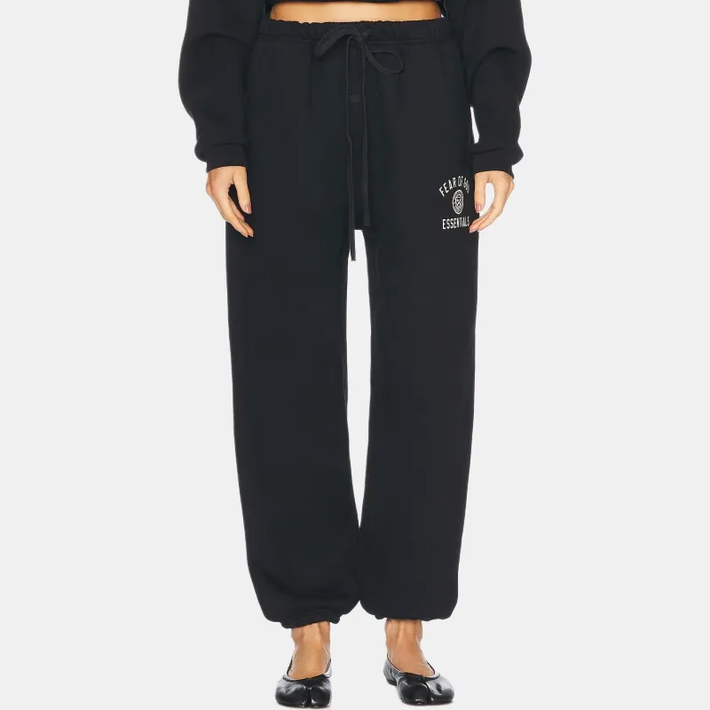 Fear Of God Essentials Women's Fleece Sweatpant FW24 Black-4