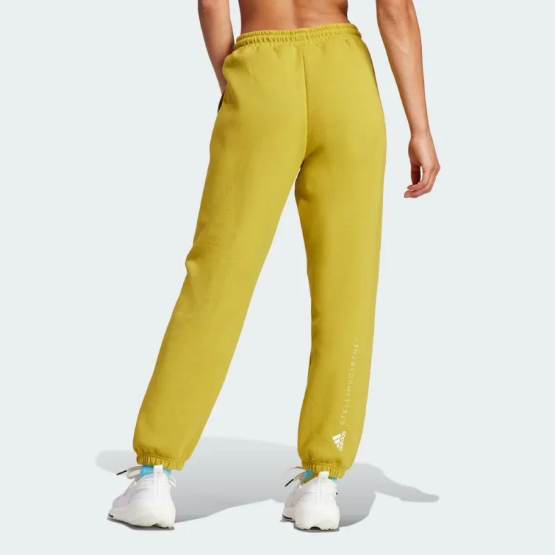 Adidas Stella McCartney Knitted Sports Pants Women's Yellow-3