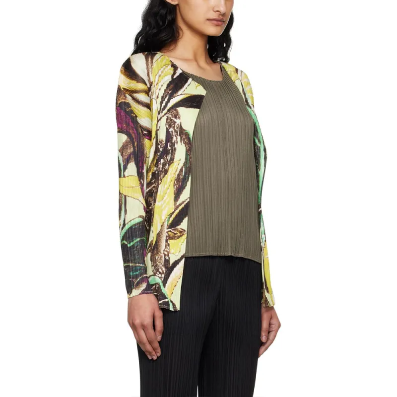 PLEATS PLEASE ISSEY MIYAKE Graphic print Pleated Jacket-4