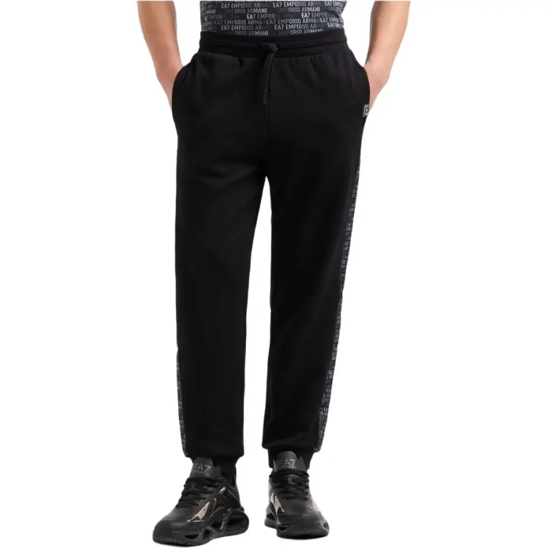 EMPORIO ARMANI Logo print Track Pants-3