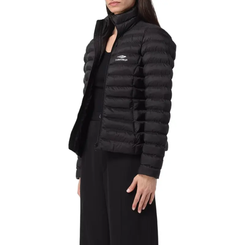 Balenciaga FW23 Puffer Jacket Regular Fit Women's Black-5