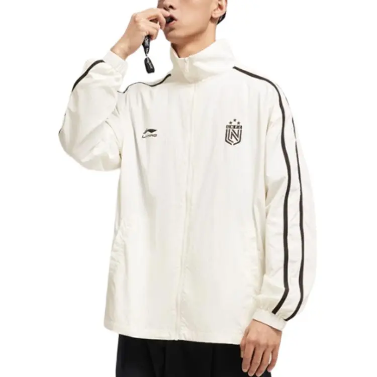 LINING Trench Coats Men Ivory-7