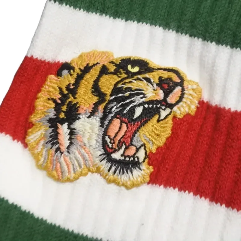 GUCCI Mid Calf Socks Unisex 1 Pack White-4
