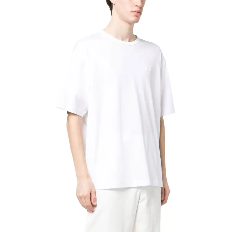 Acne Studios Face Logo Patch Crewneck T Shirt-3