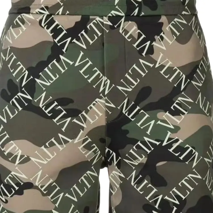 Valentino SS23 Casual Shorts Men's Camouflage-4