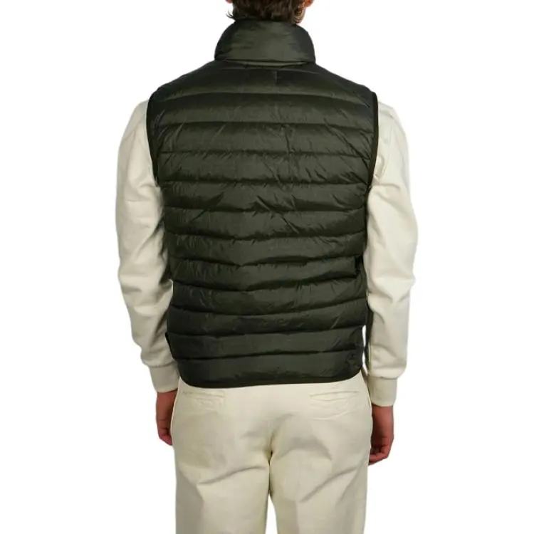 STONE ISLAND Compass Patch High Neck Padded Gilet-4
