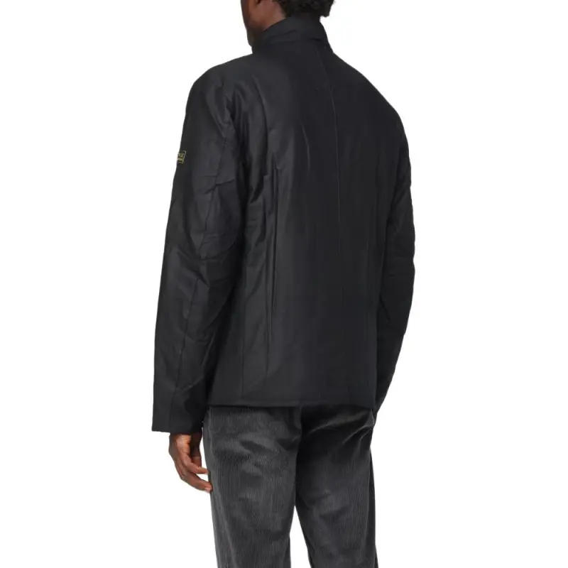 BARBOUR International Re Duke Wax Zipped Jacket-4
