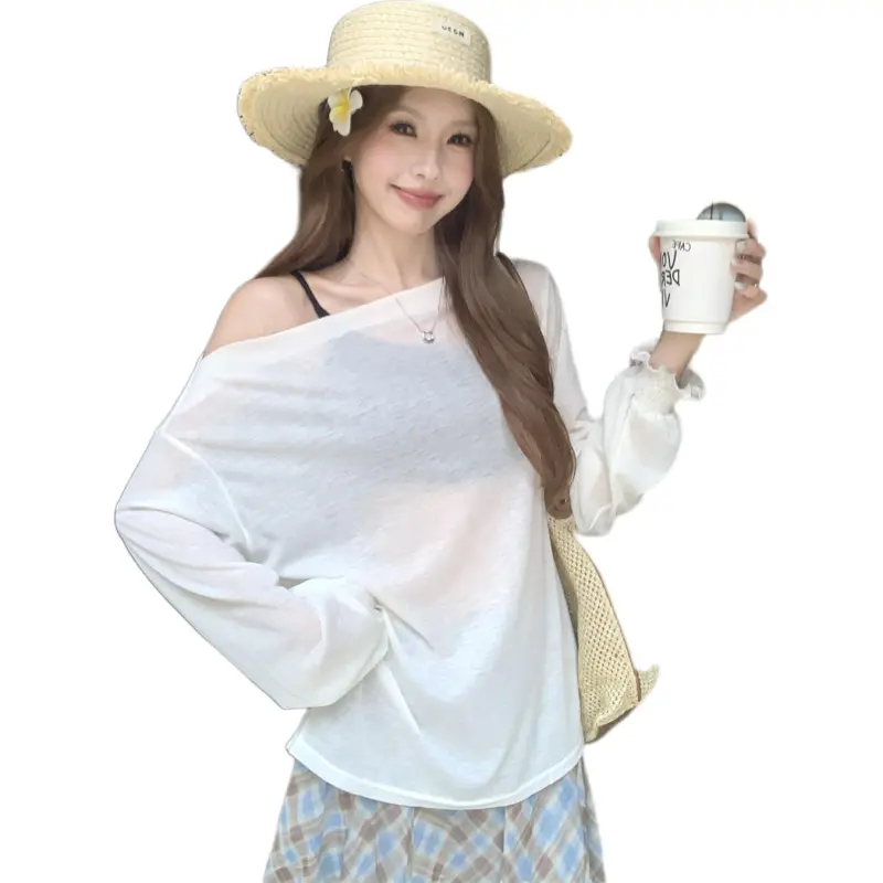 Mu Xiao Xin T Shirts Women's White-2