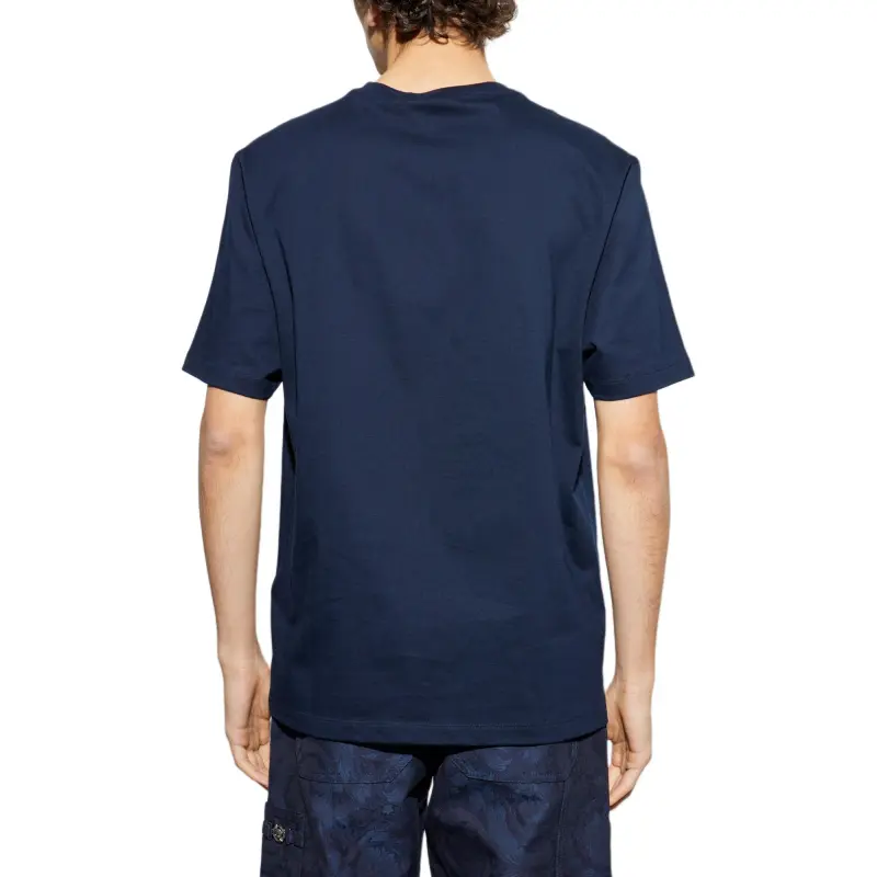 VERSACE Medusa Head Embroidered Crewneck T Shirt-2