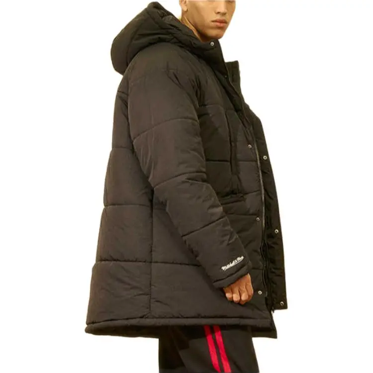 Mitchell & Ness Puffer Jacket Unisex Black-5