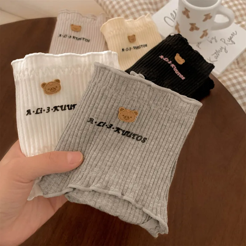 Little Sweet Cub Underpants Women's 1 Pack Dark Heather Gray-3