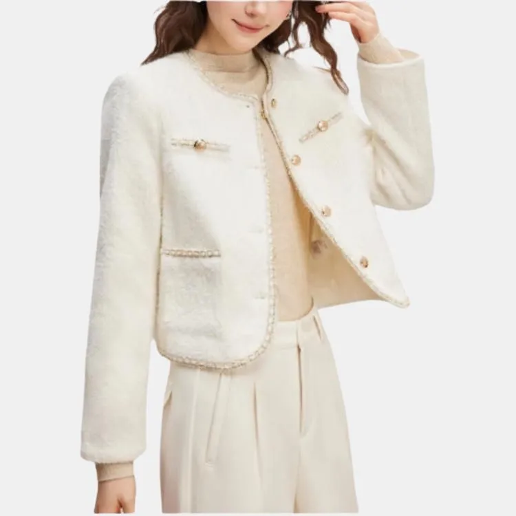 Love To Serve Jackets & Coats Women's Apricot-2