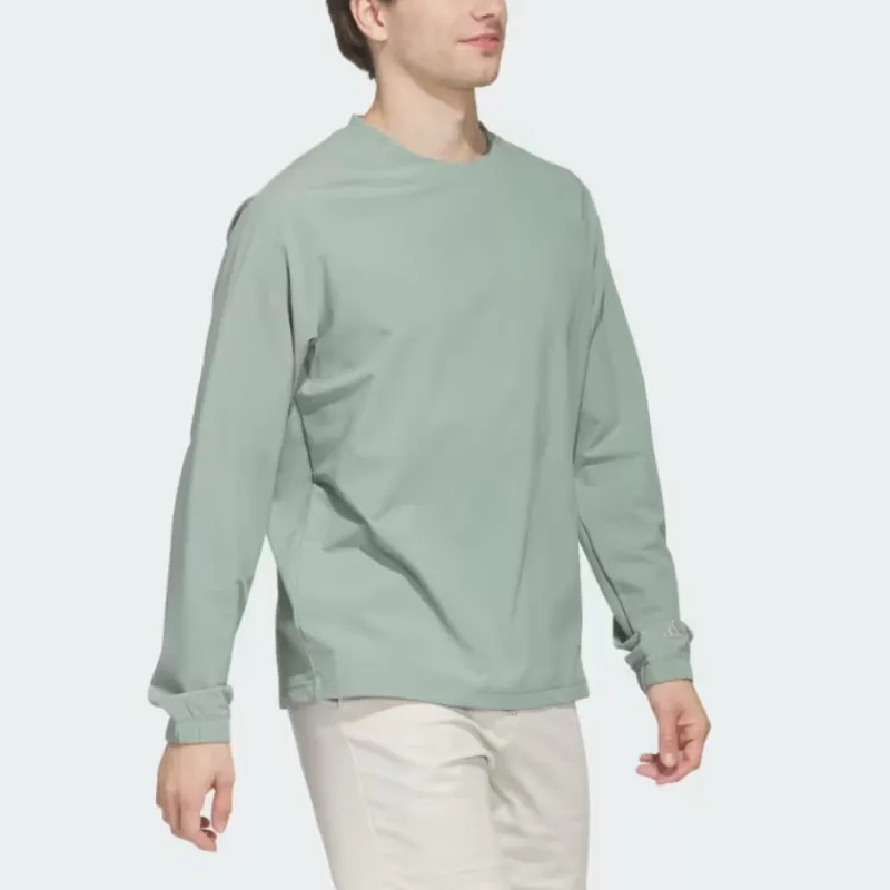 Adidas Free Shipping With AdiClub Go To Wind Crewneck Pullover-3